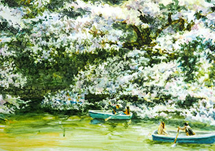 東京都五十三次 千鳥ヶ淵