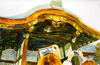 京都在住観光記 御車寄せ