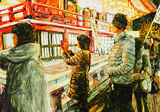 東京都五十三次 浅草寺